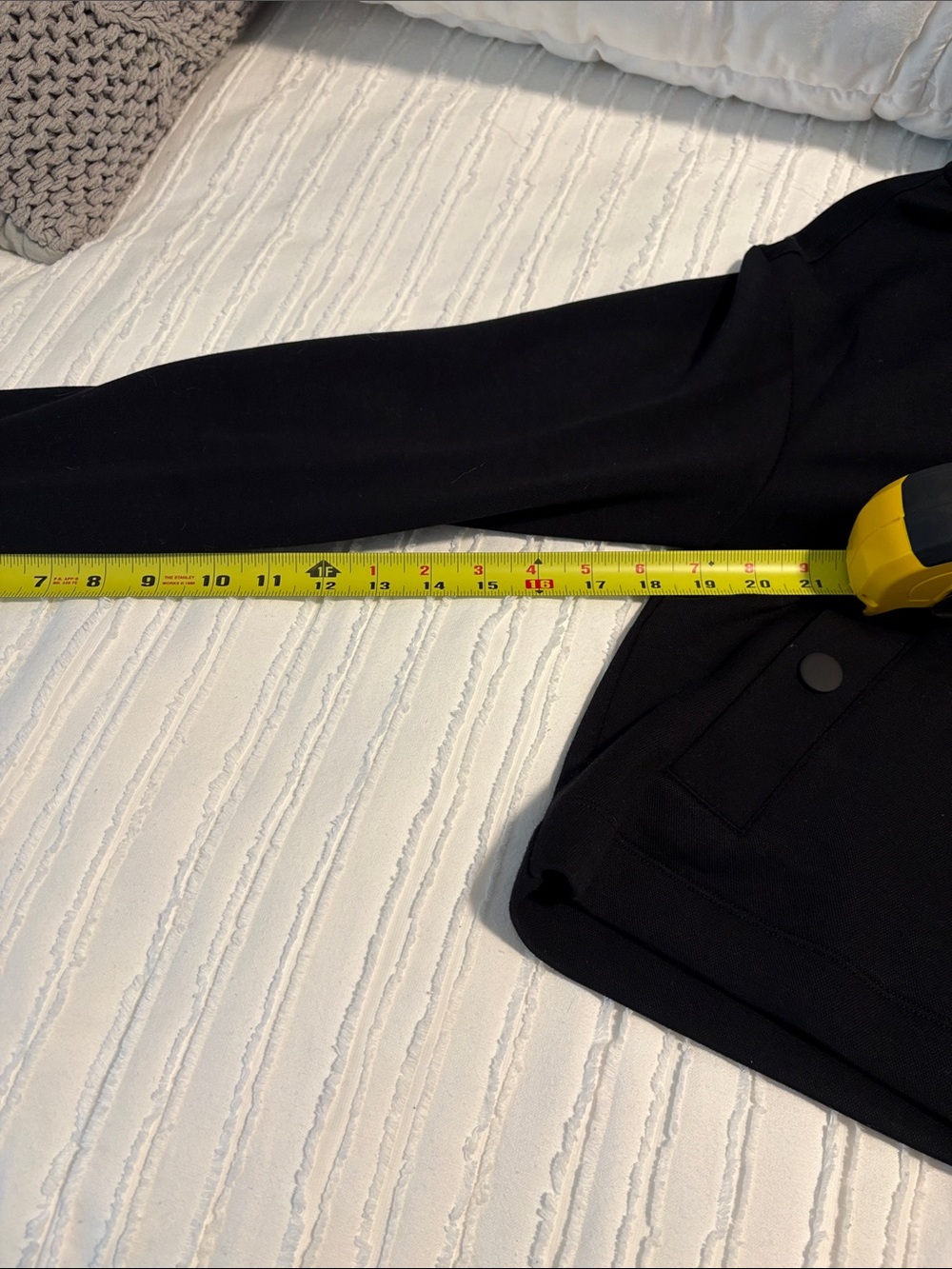 CAbi Low Key Black Hooded Snap Jacket - Picture 10 of 11